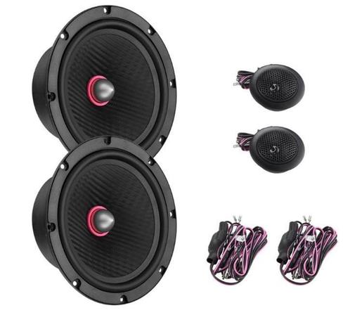 IndyCX6 compo set 16,5cm om te bouwen naar coaxiaal.bassface, Auto diversen, Autospeakers