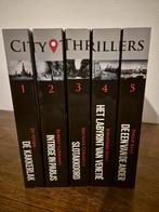 City Thrillers 5 boeken, Comme neuf, Enlèvement ou Envoi
