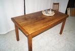 table de ferme ancienne + 2 tiroirs frontaux en chêne L 155, Maison & Meubles, Tables | Tables à manger, Chêne, Rectangulaire