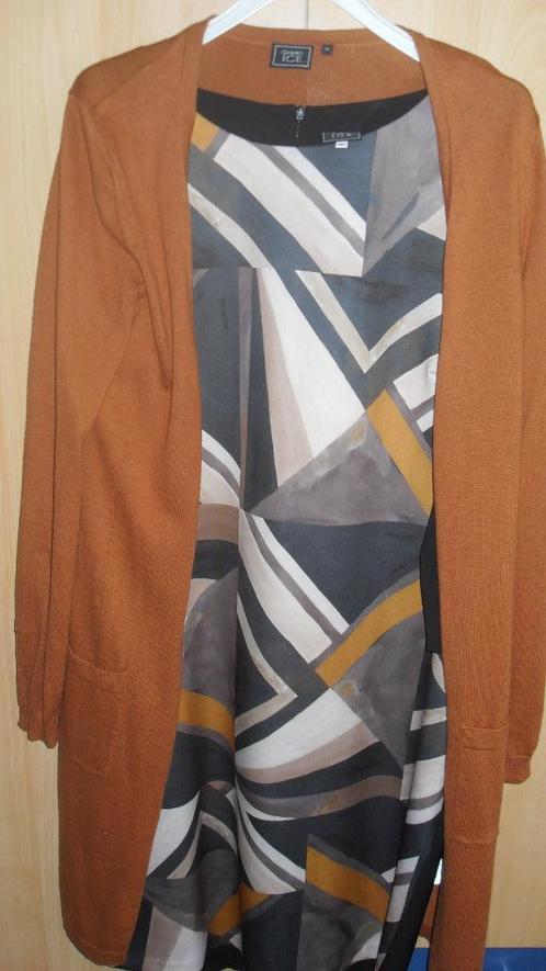 kleedje Green Ice, Kleding | Dames, Jurken, Zo goed als nieuw, Maat 42/44 (L), Overige kleuren, Knielengte, Ophalen of Verzenden