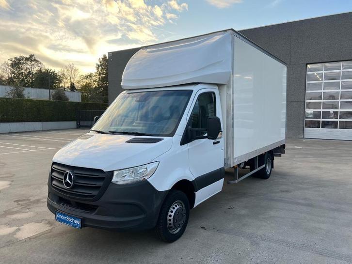 Mercedes Sprinter 514 - 2021 - Automaat - Kast en Laadbrug, Auto's, Bestelwagens en Lichte vracht, Bedrijf, Te koop, Mercedes-Benz