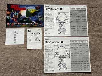 PlayStation originele handleidingen (1995)