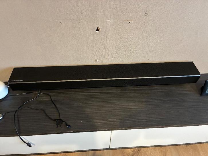 Soundbar Samsung Harman Kardon Q80R, TV, Hi-fi & Vidéo, Enceintes, Comme neuf, Subwoofer, Enlèvement