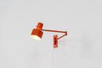 Vintage Oranje “Skala” wandlamp van Jo Hammerborg, Ophalen, Zo goed als nieuw