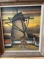 Peintre Van de Velde Etienne/Urbain Gerlo, moulin à Zwarna, Enlèvement