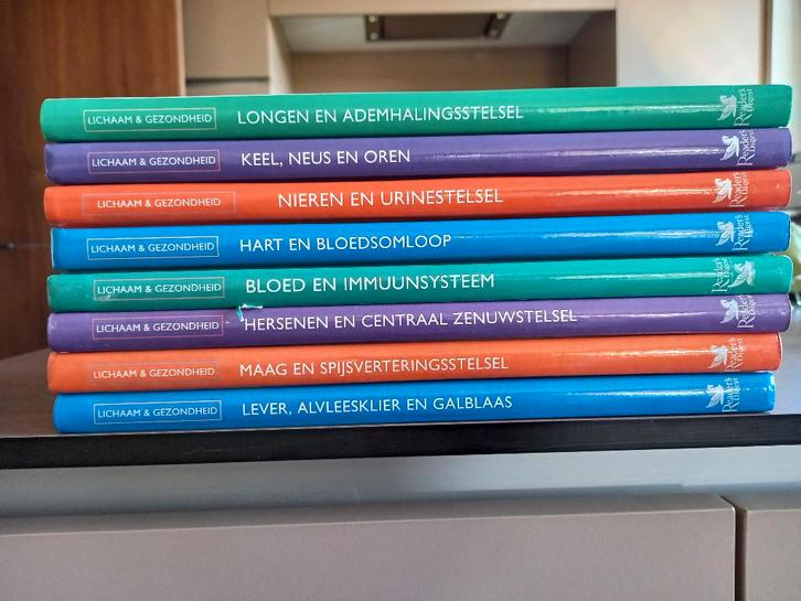 Lichaam en gezondheid - 8 boeken (=complete serie), Livres, Santé, Diététique & Alimentation, Neuf, Enlèvement