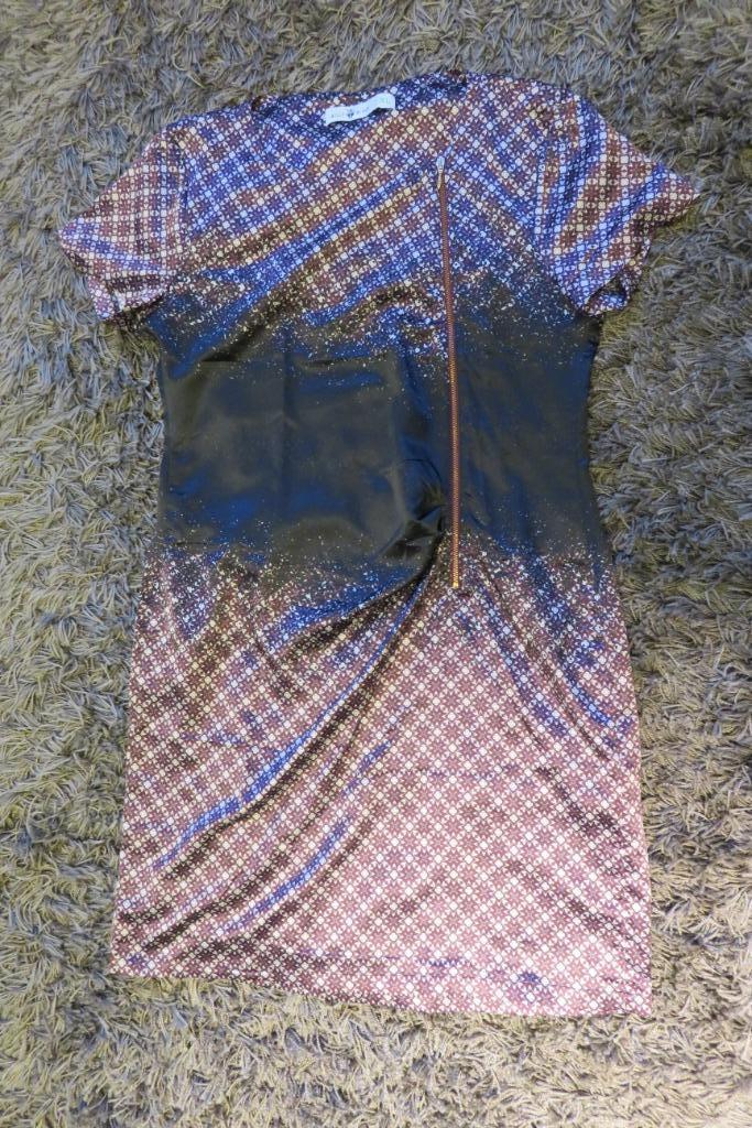 Korte jurk Billi Bloom, L-XL, Kleding | Dames, Jurken, Zo goed als nieuw, Maat 46/48 (XL) of groter, Ophalen of Verzenden