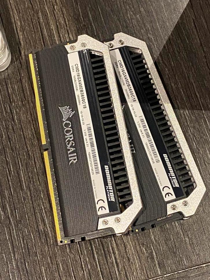 Corsair Dominator Platinum 4x8GB DDR4 3600Mhz CL18, Computers en Software, RAM geheugen, Zo goed als nieuw, DDR4, Ophalen of Verzenden