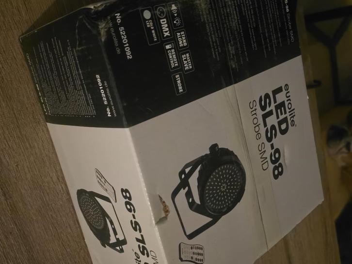 EuroLite Strobe (2xNieuw), Muziek en Instrumenten, Licht en Laser, Nieuw, Licht, Geluidgestuurd, Stroboscoopeffect, Ophalen of Verzenden
