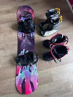 Snowboardset 116 cm, Sport en Fitness, Snowboarden, Ophalen, Gebruikt, Board