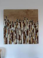 Schilderij in acrylverf op canvas, Antiek en Kunst, Ophalen