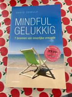 Mindful gelukkig, Ophalen of Verzenden, Zo goed als nieuw, David Dewulf