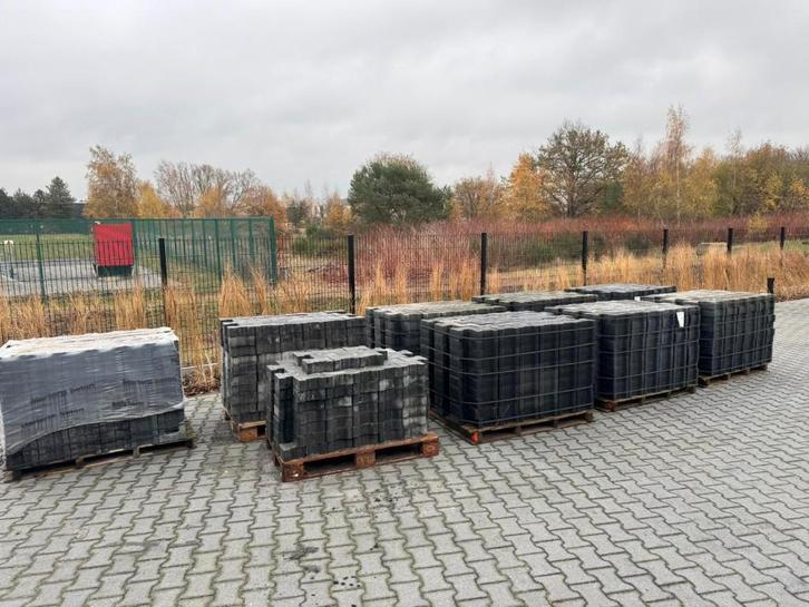 H-profiel stenen 8cm 2:2 zwart, Doe-het-zelf en Bouw, Metselstenen, Nieuw, Bakstenen, Ophalen