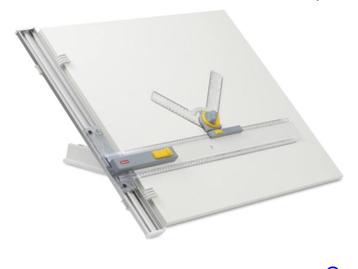 Aristo AR7022 - mobiele tekentafel - formaat A2  beschikbaar voor biedingen