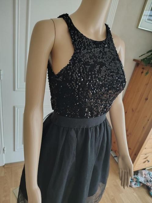 feestelijk kleedje, Kleding | Dames, Jurken, Zo goed als nieuw, Maat 34 (XS) of kleiner, Zwart, Boven de knie, Ophalen of Verzenden