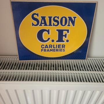 Vieille pub bière carlier frameries, Enlèvement ou Envoi