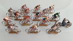 Vintage miniatuur wielrenners/coureurs., Antiek en Kunst, Ophalen of Verzenden