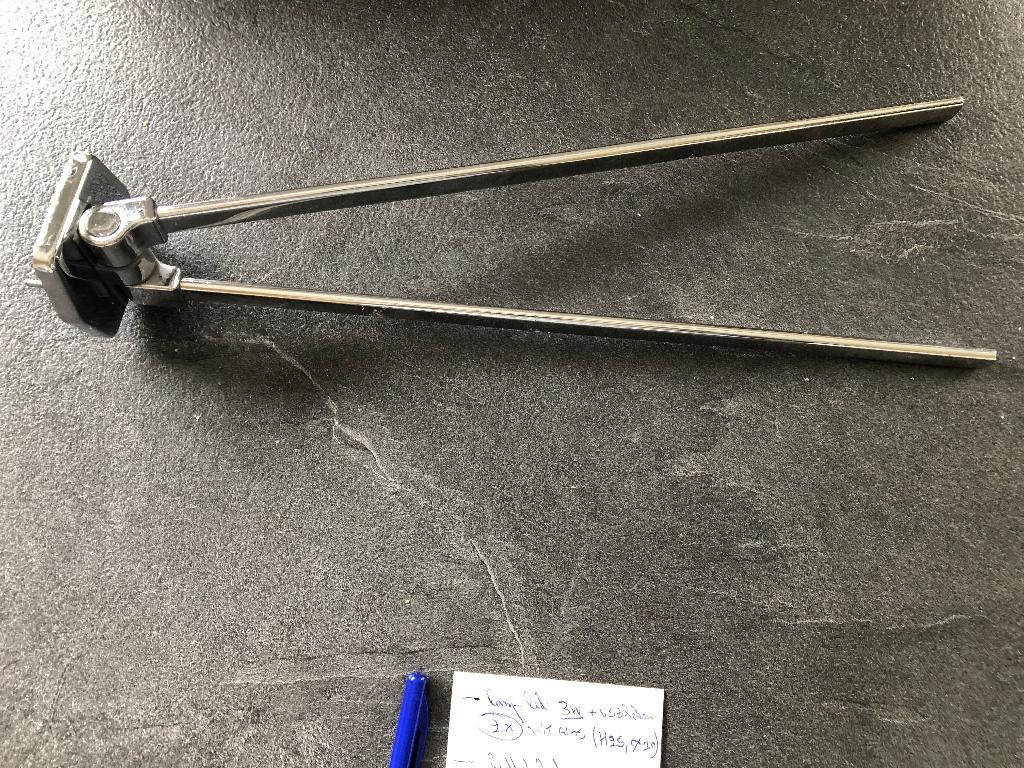 Handdoekhouder ( muurbevestiging ), Ophalen, Zo goed als nieuw, Grijs