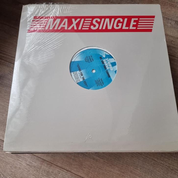 12" Ike And Tina Turner – Living For The City, Cd's en Dvd's, Vinyl Singles, Nieuw in verpakking, Maxi-single, R&B en Soul, 12 inch