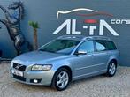 Volvo V50 1.6 D2 Édition*Gps*Cuire*Cruise*Radars*A/C, Auto's, Euro 5, 1380 kg, Gebruikt, Zwart