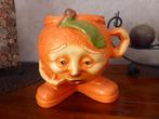 pot de fleur orange  vintage , orangina ?, Verzamelen, Merken en Reclamevoorwerpen, Ophalen of Verzenden, Gebruikt, Gebruiksvoorwerp