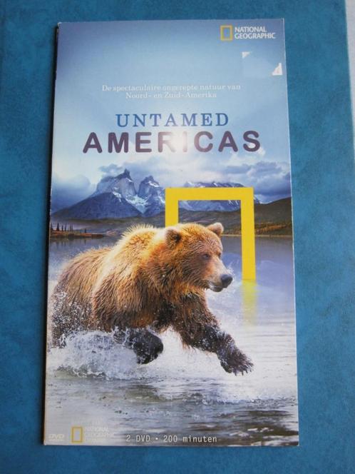 Untamed Americas (2 disc), Cd's en Dvd's, Dvd's | Documentaire en Educatief, Zo goed als nieuw, Natuur, Boxset, Vanaf 6 jaar, Ophalen of Verzenden
