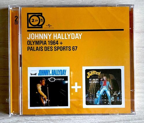 J.Hallyday / OLYMPIA 64 + PALAIS DES SPORTS 67 //2 CD /NIEUW, Cd's en Dvd's, Cd's | Overige Cd's, Nieuw in verpakking, Ophalen of Verzenden