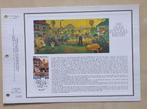 Année 1987 : Carte souvenir fdc soie - 2263 : 100 jaar socia, Postzegels en Munten, Postzegels | Europa | België, Ophalen of Verzenden