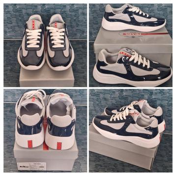 Prada Cups - Blauw - Maat 44 beschikbaar voor biedingen