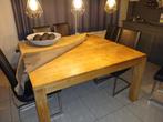 eettafel, Huis en Inrichting, Tafels | Eettafels, Ophalen, Gebruikt, 150 tot 200 cm, Vierkant