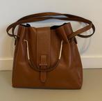 Lia Biassoni - VINCI COGNAC - Handtas, Handtassen en Accessoires, Tassen | Damestassen, Ophalen, Zo goed als nieuw, Bruin, Handtas