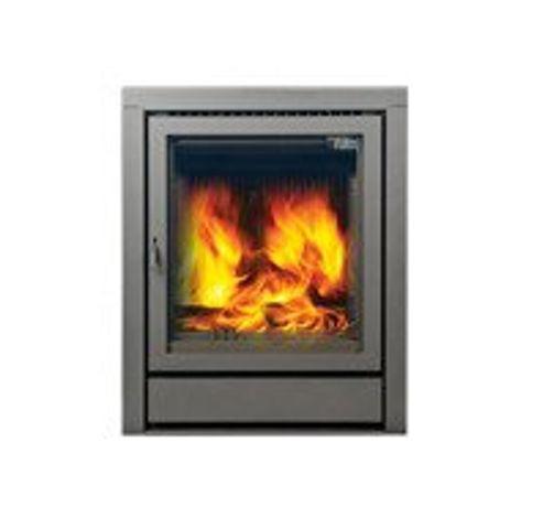 Flam MT57/75 inbouwhaard houtkachel zo goed als nieuw, Huis en Inrichting, Kachels, Houtkachel, Overige brandstoffen, Ophalen
