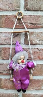 Hang popje clown, Verzamelen, Poppen, Ophalen of Verzenden, Zo goed als nieuw