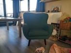 2 turquoise zetel, Ophalen of Verzenden, Zo goed als nieuw