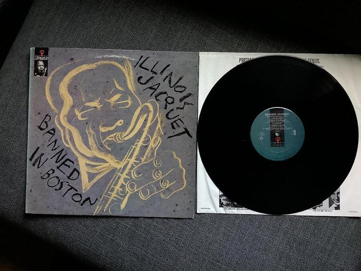 Illinois Jacquet / Banned in Boston. LP, Cd's en Dvd's, Vinyl | Jazz en Blues, Gebruikt, Jazz, 1960 tot 1980, 12 inch, Ophalen of Verzenden
