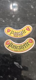 2 oude bieretiketten Pasral en pasralette br van tilt louvai, Verzamelen, Biermerken, Ophalen of Verzenden, Zo goed als nieuw