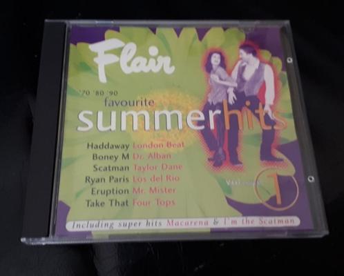 CD - Flair favourite Summerhits '70 '80 '90 - Volume 1, CD & DVD, CD | Compilations, Comme neuf, Envoi