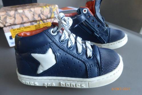 schoenen "stones & bones" blauw - maat 21, Kinderen en Baby's, Babykleding | Schoentjes en Sokjes, Gebruikt, Jongetje, Schoentjes