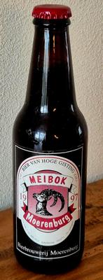 Vol oude Moerenburg Meibok uit 1997 collector's item, Ophalen of Verzenden, Zo goed als nieuw, Flesje(s), Overige merken