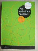 058 - Van gedachten wisselen - Richard de Brabander, Sociale psychologie, Verzenden, Ricahard de Brabander, Zo goed als nieuw