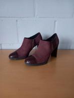 Bottines à talons GEOX D'ANNYA HIGH prune bordeaux, Comme neuf, Geox, Enlèvement ou Envoi, Boots et Botinnes