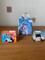 3 kleine muziekdoosjes, Ophalen of Verzenden, Gebruikt, Hond of Kat, Overige typen