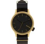 Komono Magnus Doré Noir/Gold Black, Autres marques, Enlèvement ou Envoi, Cuir, Autres matériaux