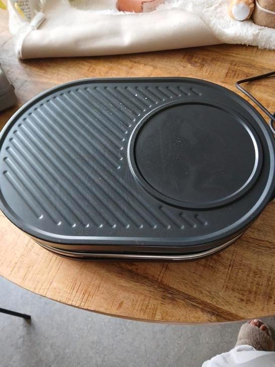 Te koop gourmet stel, Elektronische apparatuur, Gourmetstellen, Zo goed als nieuw, 8 personen of meer, Ophalen