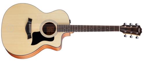 Taylor 114 CE semi-akoustische gitaar, Muziek en Instrumenten, Snaarinstrumenten | Gitaren | Akoestisch, Zo goed als nieuw, Western- of Steelstringgitaar