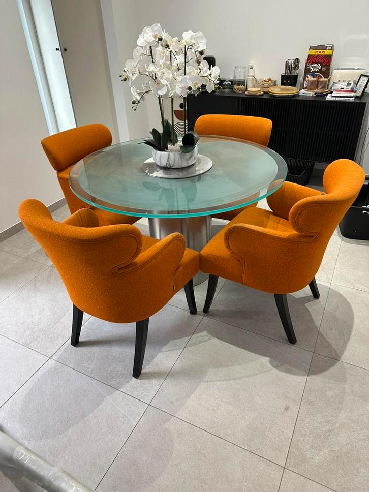 Salle a mange table+chaise, Maison & Meubles, Ameublement | Revêtements de sol, Comme neuf, Enlèvement