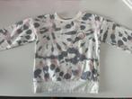Wit/roze/grijze sweater maat 134, Kinderen en Baby's, Kinderkleding | Maat 134, Meisje, Trui of Vest, Ophalen of Verzenden, Zo goed als nieuw