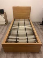 1 persoonsbed IKEA, Huis en Inrichting, Slaapkamer | Bedden, Ophalen, 90 cm, Eenpersoons, Bruin
