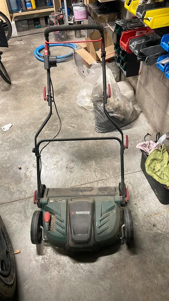 Parkside verticuteermachine – goede staat – €60, Tuin en Terras, Verticuteermachines, Zo goed als nieuw, Ophalen