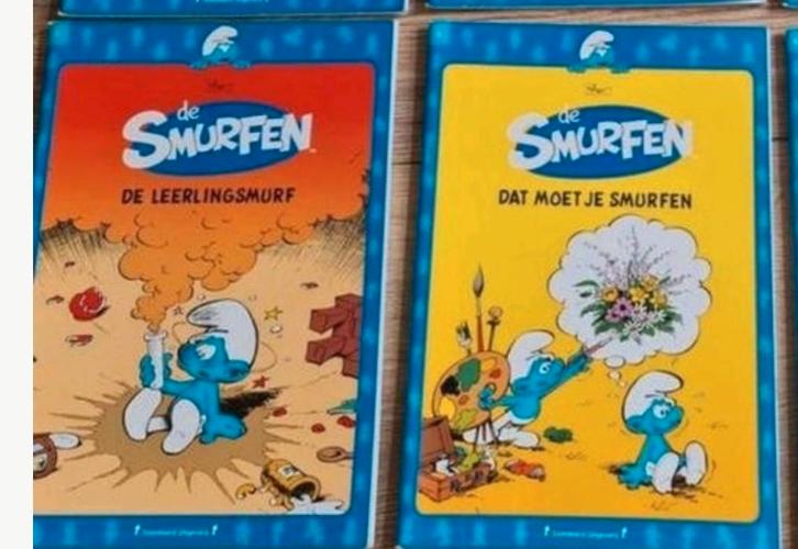 Strips : de smurfen  ( 5 stuks ), Boeken, Stripverhalen, Zo goed als nieuw, Ophalen of Verzenden